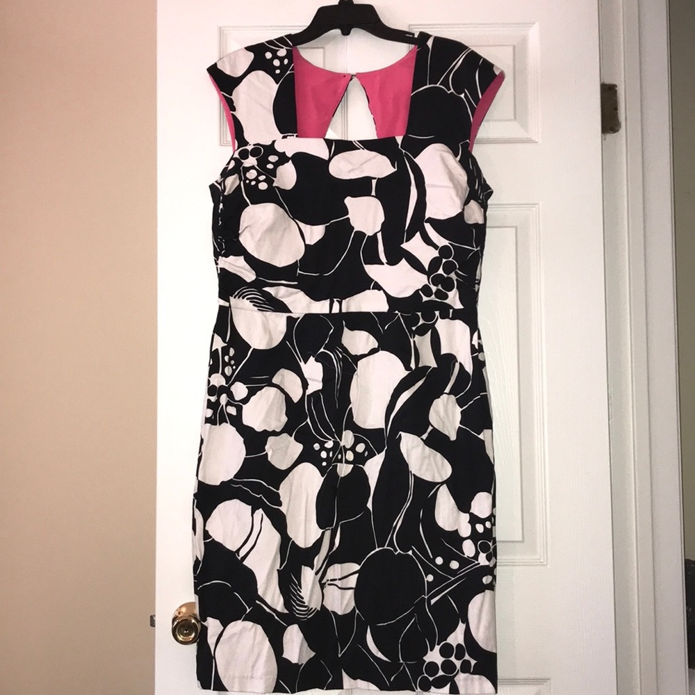 Black and white dress